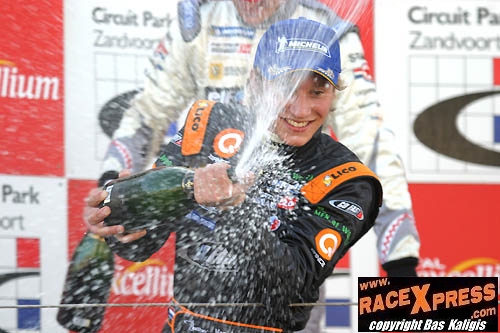 Champagne douche na zege